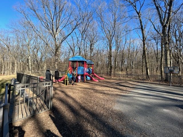 Kids Playground With Trees